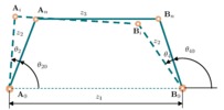 Kinematic definition of the Ackermann direction mechanism.