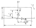 Cross section of basement of machine.