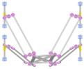 2-PRPaR+2-PaRPaRR parallel manipulator.