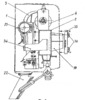 Portable camera on reversible roll paper - side view