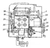 Portable camera on reversible roll paper - front view
