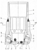 Core Barrel Head with Rolls - Axial Section
