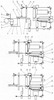 Automatic machine for the execution knitting needles rods with tongue - working phases