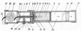 Black Powder Load Launcher - Axial Section