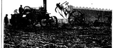 Fowler's steam plow for deep rajolungen to orchards, vineyards, etc.
