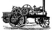 Fowler's Pfug-Locomotive with removed winch drum