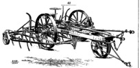 Fowler's steam-cultivator-harrow or elbow