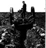 Steam plow for ditching