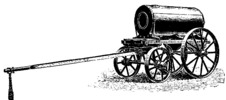 Fowler's water for steam plow