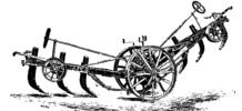 Fowler's extra strong steam-cultivator. (Stone cultivator)