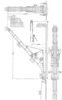 Stacker, in plan and two elevations