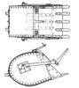Skip or Shovel Bucket used on Calhoun Cableway