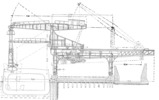 Hulett Unloader by the Pennsylvania Railroad Co. at Cleveland, U.S.A