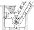 Synchronised Feeding device for Bucket Elevator