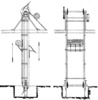 Rigid Arm Elevator. Built by the Ewart Chain Belt Co. Ltd.