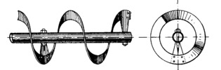 Open Spiral or Anti-friction Worm Conveyor