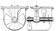 Worm Bearing in Halves