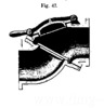 Feet valve for a horizontal mouth of a pipe, figure 47