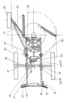 Brushcutter - Top view of mechanical brushcutter