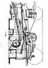Longitudinal section of the steam treshing machine, figure 57