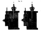 Steam distribution on both sides of the piston, figure 13