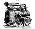 Perspective view of Garret'sche locomobiles, figure 14