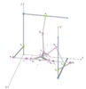 DAEDALUS I parallel manipulator kinemtaic skeleton