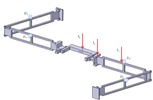 Experimental vibratory set up in a parallel manipulator