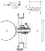 Winch drum, the steam plow Locomobile by John Fowler & Co. in Leeds