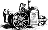 Steam plow