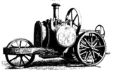 Steam plow