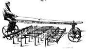 Harrow of Howard's steam plow