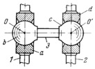 FIVE-MOTION JOINT WITH TWO BALL-SHAPED HEADS