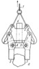 LEVER AND SLOTTED-PLATE GRIPPING MECHANISM WITH A GUIDE