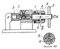 SCREW-ACTUATED CLAMP WITH A RETRACTING DEVICE