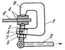 LEVER-TYPE SCREW-ACTUATED CLAMP