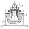 SCREW WITH AN EXPANDING TAPER