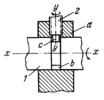 SCREW-TYPE STOP FOR A SHAFT