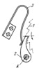 RATCHET-TYPE STOP WITH AN ELASTIC LINK