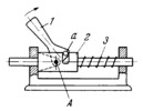LOCKING LEVER FOR A ROD