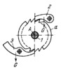 RATCHET-TYPE INDEXING DEVICE WITH TWO PAWLS FOR A SHAFT