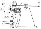 LEVER-TYPE INDEXING DEVICE FOR A DISK