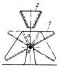 LEVER-TYPE UNLOADER FOR LOOSE MATERIALS