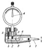 LEVER-TYPE MEASURING HEAD