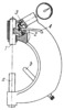 LEVER-TYPE DIAL INDICATOR SNAP GAUGE FOR SHAFT DIAMETER MEASUREMENT