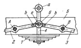 LEVER-TYPE SAFETY DEVICE FOR A LIFT