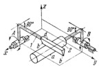 CONTACTING LEVER MECHANISM WITH CONTACTING ROUND CYLINDER AND PRISM