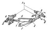 CONTACTING LEVER MECHANISM WITH CONTACTING PRISMS