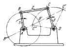FOUR-BAR CRANK AND ROCKER-ARM MECHANISM