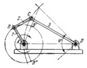 FOUR-BAR RHOMBOID CRANK AND ROCKER-ARM MECHANISM